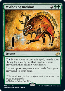 Mythos of Brokkos (Ikoria: Lair of Behemoths) Near Mint