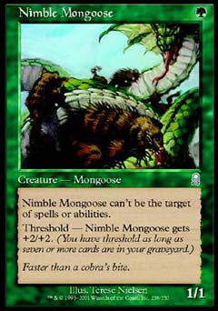 Nimble Mongoose (Odyssey) Medium Play Foil