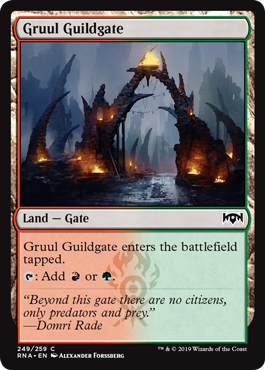 Gruul Guildgate (Ravnica Allegiance) Medium Play