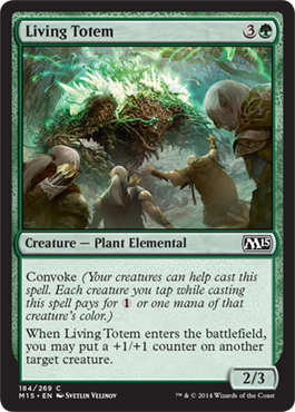 Living Totem (Magic 2015 Core Set) Medium Play