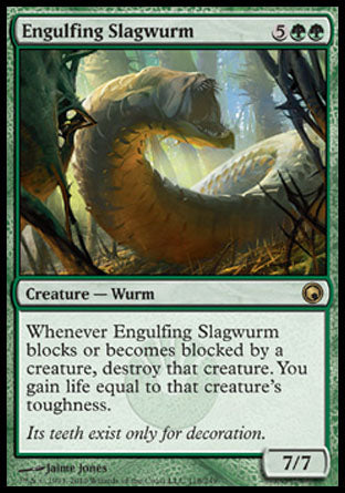 Engulfing Slagwurm (Scars of Mirrodin) Near Mint