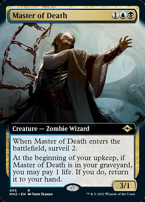 Master of Death (Extended Art) (Modern Horizons 2) Near Mint