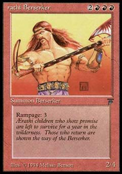 Aerathi Berserker (Legends) Damaged / Poor