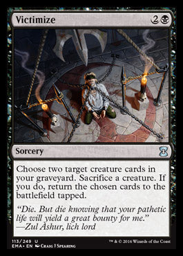 Victimize (Eternal Masters) Light Play