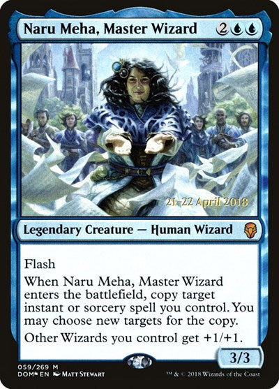 Naru Meha, Master Wizard (Promos: Prerelease Cards) Near Mint Foil
