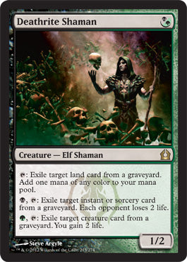 Deathrite Shaman (Return to Ravnica) Medium Play Foil