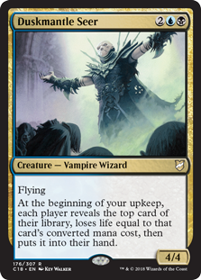 Duskmantle Seer (Commander 2018) Near Mint
