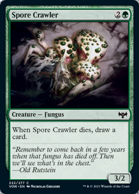Spore Crawler (Innistrad: Crimson Vow) Near Mint Foil