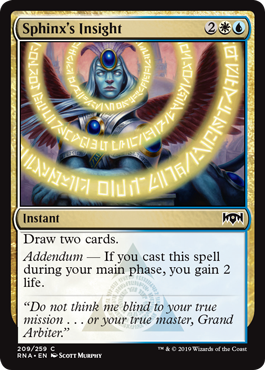Sphinx's Insight (Ravnica Allegiance) Near Mint