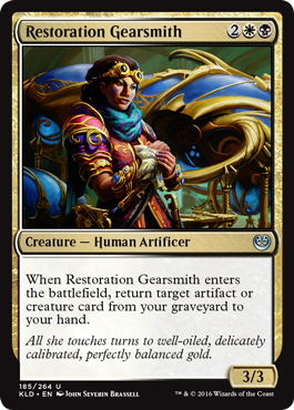 Restoration Gearsmith (Kaladesh) Near Mint