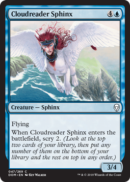 Cloudreader Sphinx (Dominaria) Near Mint