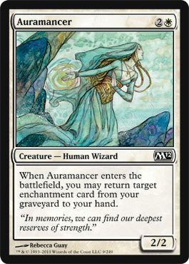 Auramancer (Magic 2012 Core Set) Light Play