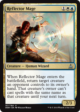 Reflector Mage (Oath of the Gatewatch) Medium Play Foil
