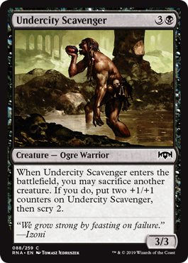 Undercity Scavenger (Ravnica Allegiance) Near Mint
