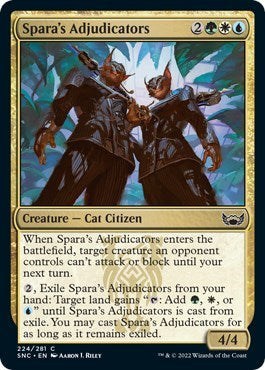 Spara's Adjudicators (Streets of New Capenna) Near Mint