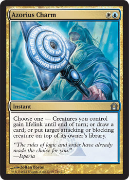 Azorius Charm (Return to Ravnica) Light Play Foil
