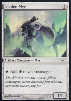Leaden Myr (Mirrodin) Medium Play