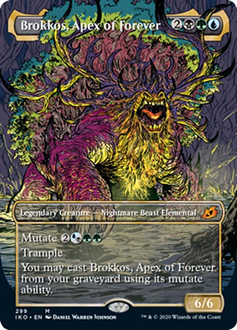 Brokkos Apex Of Forever (Showcase) (Ikoria: Lair of Behemoths) Near Mint