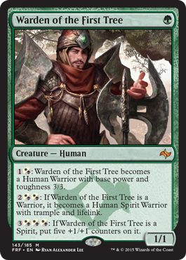Warden of the First Tree (Fate Reforged) Near Mint