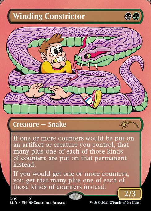 Winding Constrictor (Secret Lair) Near Mint