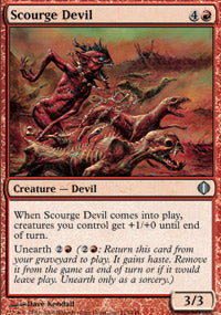 Scourge Devil (Shards of Alara) Near Mint