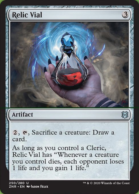 Relic Vial (Zendikar Rising) Near Mint Foil