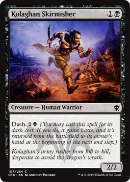 Kolaghan Skirmisher (Dragons of Tarkir) Near Mint