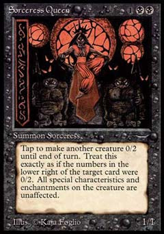 Sorceress Queen (Arabian Nights) Heavy Play