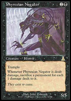 Phyrexian Negator (Urza's Destiny) Near Mint Foil