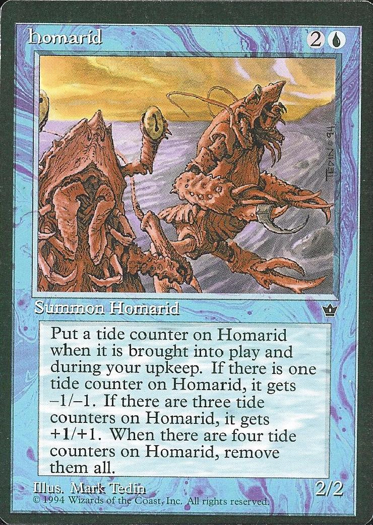 Homarid (3) (Fallen Empires) Medium Play