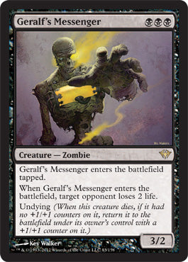 Geralf's Messenger (Dark Ascension) Near Mint