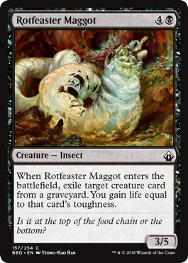 Rotfeaster Maggot (Battlebond) Near Mint