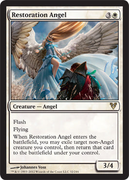 Restoration Angel (Avacyn Restored) Light Play