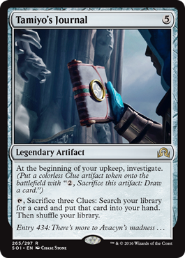 Tamiyo's Journal (Shadows Over Innistrad) Near Mint