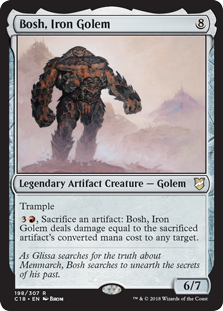 Bosh, Iron Golem (Commander 2018) Near Mint