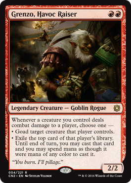 Grenzo, Havoc Raiser (Conspiracy: Take the Crown) Near Mint Foil