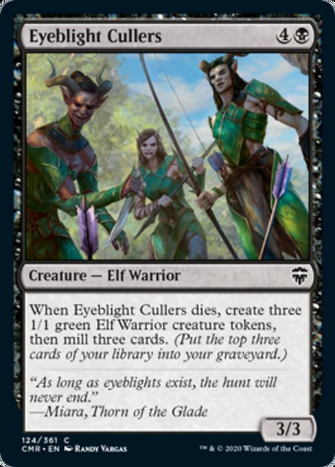 Eyeblight Cullers (Commander Legends) Near Mint Foil