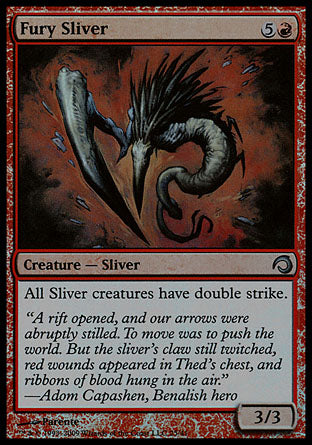 Fury Sliver (Premium Deck Series: Slivers) Light Play Foil