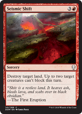 Seismic Shift (Dominaria) Near Mint