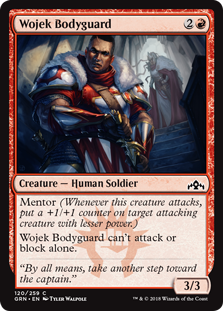 Wojek Bodyguard (Guilds of Ravnica) Light Play