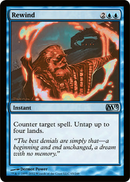 Rewind (Magic 2013 Core Set) Medium Play