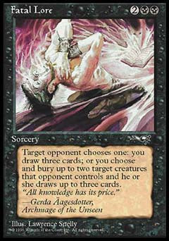 Fatal Lore (Alliances) Medium Play