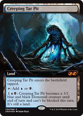 Creeping Tar Pit (Ultimate Box Toppers) Near Mint Foil