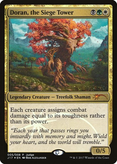Doran, the Siege Tower (Promos: Judge) Near Mint Foil