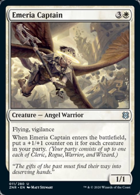 Emeria Captain (Zendikar Rising) Medium Play