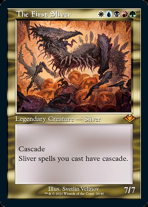 The First Sliver (Modern Horizons 1 Retro Frames) Medium Play Foil