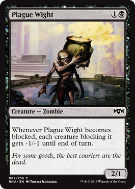 Plague Wight (Ravnica Allegiance) Near Mint