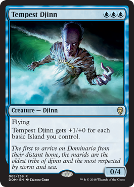Tempest Djinn (Dominaria) Near Mint