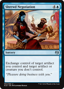 Shrewd Negotiation (Kaladesh) Medium Play