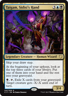 Taigam, Sidisi's Hand (Commander 2017) Medium Play